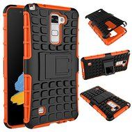 LG Stylus 2 Case, MCUK Heavy Duty Rugged Dual Layer - Soft/Hard Shell 2 in 1 Tough Protective Cover Case with... N6