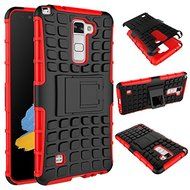 LG Stylus 2 Case, MCUK Heavy Duty Rugged Dual Layer - Soft/Hard Shell 2 in 1 Tough Protective Cover Case with... N9