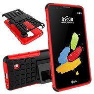 LG Stylus 2 Case, MCUK Heavy Duty Rugged Dual Layer - Soft/Hard Shell 2 in 1 Tough Protective Cover Case with... N10
