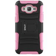 Galaxy Grand Prime Case, HLCT Rugged Shock Proof Dual-Layer PC and Soft Silicone Case With Built-In Kickstand... N22