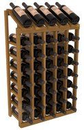 Wine Racks America Redwood 5 Column 8 Row Display Top Kit. 13 Stains to Choose From! N9