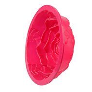 Ckeyin 9 Inch Rose Shaped Cake Pan Silicone Mold Cake Bakeware Baking Tool N9