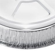 Durable Packaging 1000-30 Disposable Aluminum Round Cake Pan, 9&quot; Round x 1-7/16&quot; Deep (Pack of 500) N3