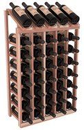 Wine Racks America Redwood 5 Column 8 Row Display Top Kit. 13 Stains to Choose From! N13
