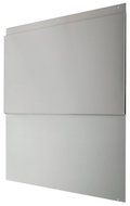 Air King BS48 48" Wide x 33.44" High Professional Series Range Hood Back Splash, Stainless Steel