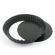 6 Inch Aluminum Alloy Non-Stick Pizza Tray Pie Pan With Drop Bottom N3