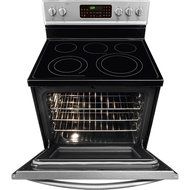 Frigidaire FGEF3058RF30" Stainless Steel Electric Smoothtop Range - Convection N4