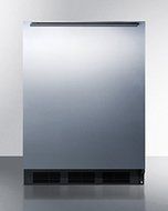 Summit FF63BSSHH 24&quot; Freestanding Compact Refrigerator with 5.5 cu. ft. Capacity Adjustable Spill Proof Glass... N3