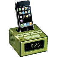 Audiovox RCA Clock Radio Dock - Green