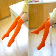 Phoneix 2pcs Korean Girls Socks Tube Students Candy Color Velvet Stockings N9