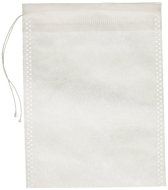 Special Tea 200 Count Woven Style Draw String Bag, X-Large/4.72" x 6.29"/120 x 160mm, White