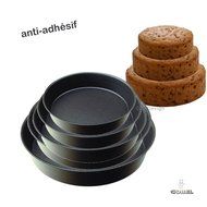 Paderno World Cuisine 11 Inch Non-Stick Plain Round Cake Pan N2
