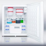 Summit FF28LWHPLUS: Countertop all-refrigerator with automatic defrost, internal fan, traceable thermometer and... N4
