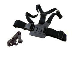 i.Trek Gopro Hero Chest Mount Harness with 3-way adjustment base, j hook and carrying bag (compatible with Gopro...