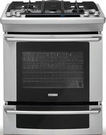 Electrolux EW30GS75KS Wave-Touch 30" Stainless Steel Gas Slide-In Sealed Burner Range - Convection