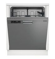Blomberg DW25502SS Built In Dishwasher with 14 Place Settings and 5 Wash Cycles, 24&quot;, Stainless Steel N2