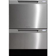 Fisher Paykel DD24DCHTX7 24 Drawer Dishwasher, Built-In Water Softener - Stainless Steel