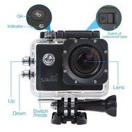 Mira-Tech Waterproof Action Camera 12MP 1080P HD with 2 Batteries and Free Accessories Kit(Wifi Black) N4