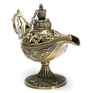 Fairy Tale Magic Lamps Tea Pot Genie Lamp Vintage Toys Home Decoration N3