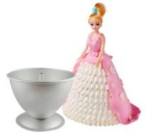 New 3D Princess Dress Mold Cake Fondant Mould For DIY Beauty Baking Pan Kitchen Tools N5