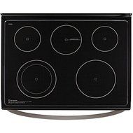 LG LRE3083BD30" Black Stainless Steel Electric Smoothtop Range - Convection