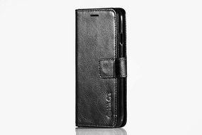 iPhone 7 Case, [4.7 Inch] HLCT PU Leather Case, With Soft TPU Protective Bumper, Built-In Kickstand, Cash And... N16