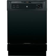 GE GSM2200VBB Spacemaker 24" Black Full Console Dishwasher - Energy Star N3