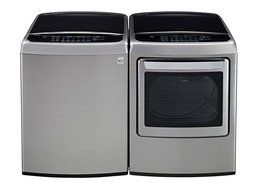 LG POWER PAIR SPECIAL-Mega Capacity High Efficiency Top Load Laundry System with Innovative Easy Load Dryer*Graphite... N3