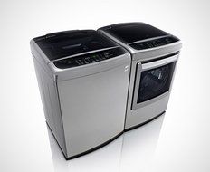 LG POWER PAIR SPECIAL-Mega Capacity High Efficiency Top Load Laundry System with Innovative Easy Load Dryer*Graphite... N4