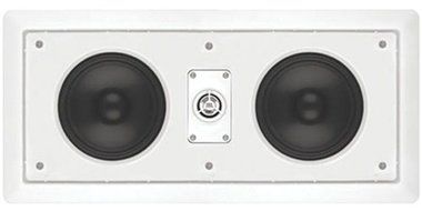 Leviton AEI55 Architectural Edition Powered By JBL Dual 5-Inch Woofer Two-Way In-Wall Center Channel Loudspeaker