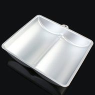 Modekini Book Shape Cake Tin Fondant Baking Mold Aluminum Alloy N2