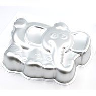 GXHUANG 10-INCH Aluminum Alloy Cake Baking Mold Springform Pan (Elephant),for Anniversary Birthday Christmas New... N10
