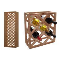 Vinotemp VNTVT-INDVDIAMOND Rack-G1 Individual Diamond Rack, Pine