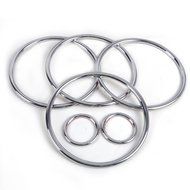 ABS Chrome Audio Speaker Stereo Decorative Ring Cover Loop