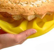 1ea 9&quot; Alekoo Non-Stick Silicone DIY Cake Bundt Pans, Chiffon Mold, Savarin Pan (High) N5