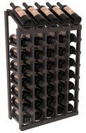 Wine Racks America Ponderosa Pine 5 Column 8 Row Display Top Kit. 13 Stains to Choose From! N14