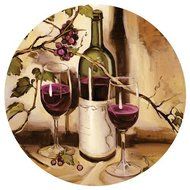 Range Kleen Set of Four Burner Kovers, Ripe from the Vine, Set of 2 N2