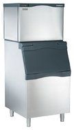 Scotsman C0630SW-B530S 722 lb 30" Water-Cooled Small Cube Ice Machine w/ Storage Bin