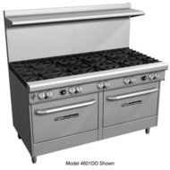 Southbend 4601AA Range, 60" Wide, 10 Burners With Standard Grates (33,000 Btu),