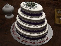 4 Tier Oval Multilayer Birthday Wedding Anniversary Cake Tins Pans 6&quot; 8&quot; 10 &quot; 12&quot; N5