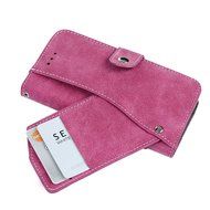 iPhone 7 Case (4.7 inch) - Slim Fit Wallet Counterfeit Cashmere Leather Extra ID/Credit Card Holders with Snap... N29