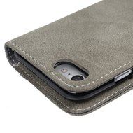 iPhone 7 Case (4.7 inch) - Slim Fit Wallet Counterfeit Cashmere Leather Extra ID/Credit Card Holders with Snap... N30