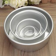 Aluminum Alloy Non Sticky Round Cake Mould Baking Pan Bakeware N2