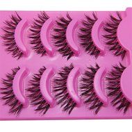 GUAngqi 5 Pairs Natural Look Fake Eye Lash False Eyelashes Extension Makeup N2