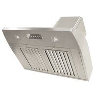 KOBE Range Hoods CHX2236SQB-WM-1 Contemporary Brillia 36" Wall Mount Range Hood, 3-Speed, 680 CFM, LED Lights,... N7