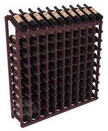 Wine Racks America Ponderosa Pine 10 Column 10 Row Display Top Kit. 13 Stains to Choose From! N14