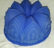Silicone Bundt Tube Cake Pan Angel Food Cathedral Church Catholic Liturgy Christening Wedding Baby Dedication... N5