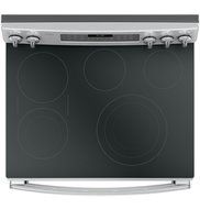 GE PB980SJSS Profile 30" Stainless Steel Electric Smoothtop Double Oven Range - Convection N4