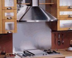 Best K313930SS 30&quot; Amiata Wall Mount Chimney Hood with 400 CFM Internal Blower Heat Sentry Stainless Steel Mesh...
