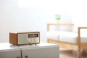 Sangean All in One AM/FM Radio with Large Easy to Read Backlit LCD Display N5